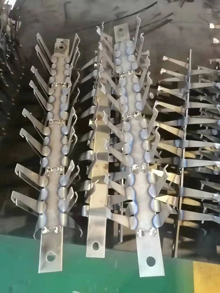 Titanium jig rack